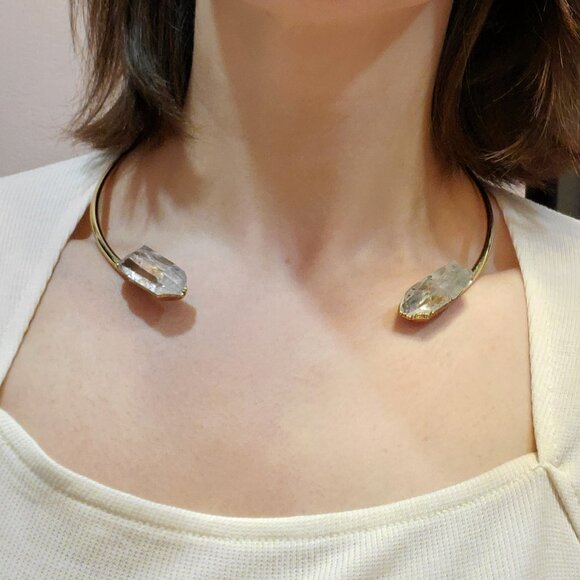 Crystal Collar Necklace - Picture 1 of 12
